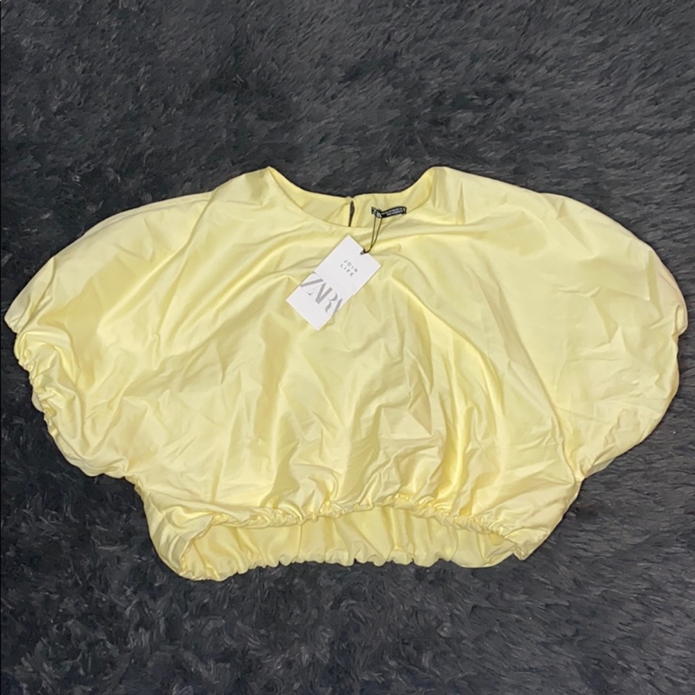 Ruched crop top